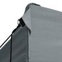 Voir la diapositive 3 : VIDAXL Tente de reception pliable avec 3 parois 3x4 m Acier Anthracite
