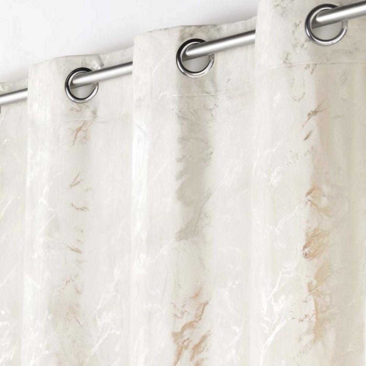 Paris Prix Rideau à Œillets Velours  Marius  140x260cm Beige