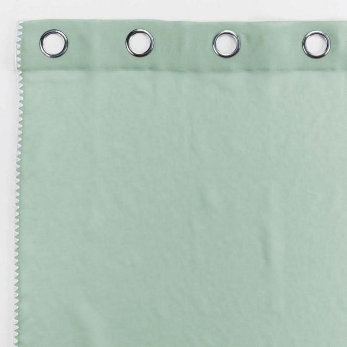 Paris Prix Rideau Voilage à Œillets  Fantaisie Louise  140x240cm Sauge