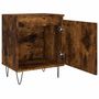 Voir la diapositive 6 : VIDAXL Tables de chevet 2 pcs chêne fumé 40x30x50 cm bois d ingénierie