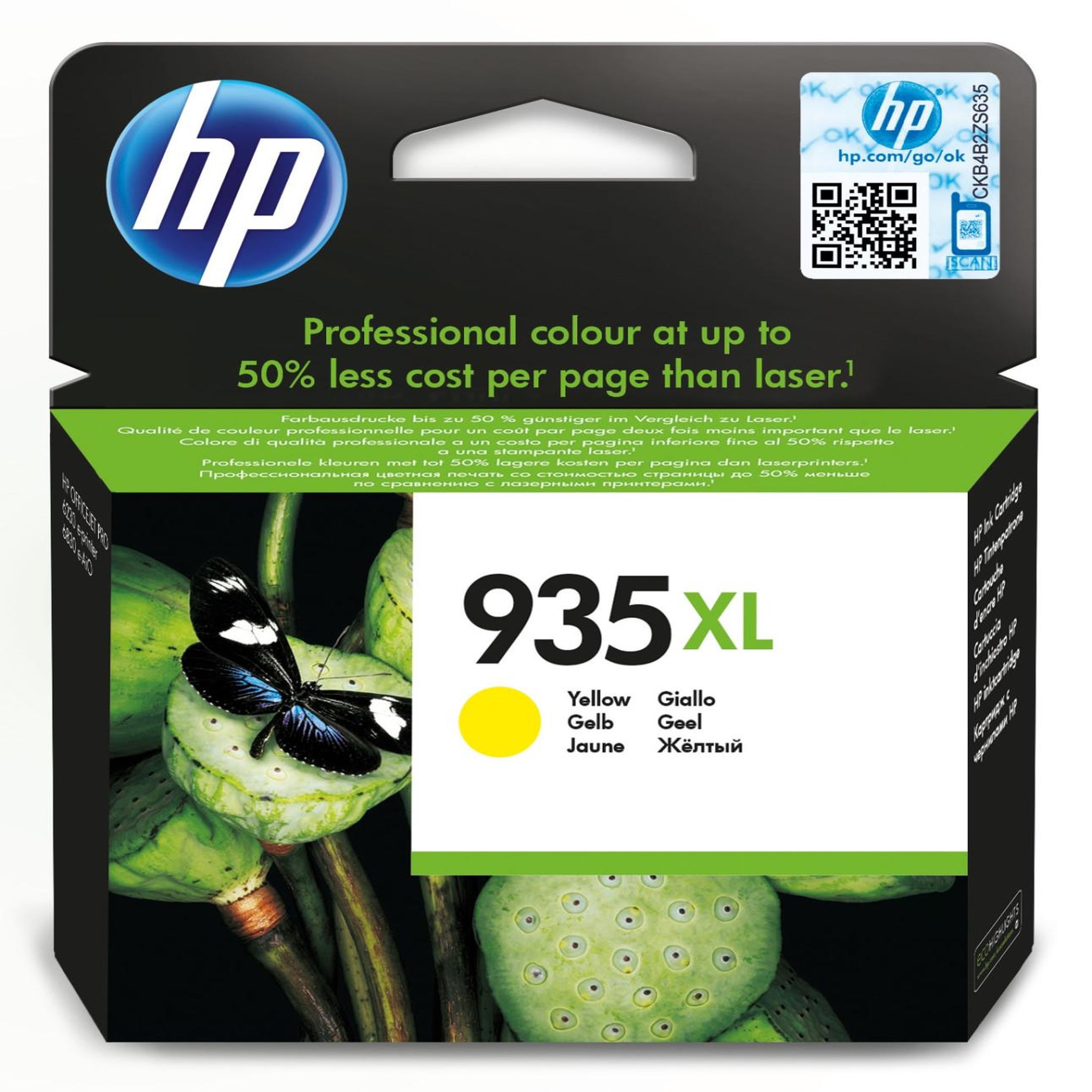 Voir la diapositive 2 : Cartouche imprimante HEWLETT PACKARD C 2 P 26 AE - jaune