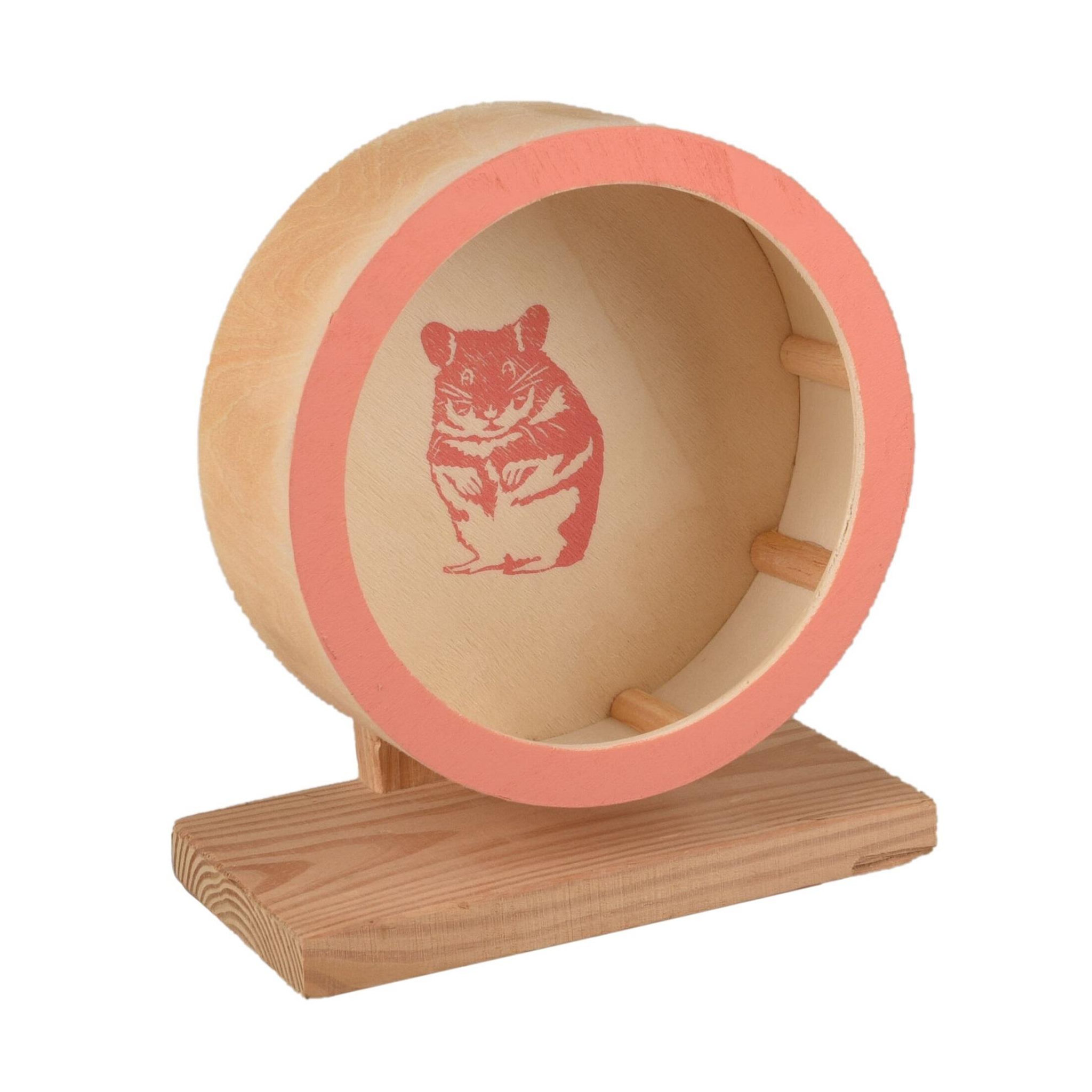Eden Roue d'exercice pour rongeurs danco s. Coloris disponibles : Marron