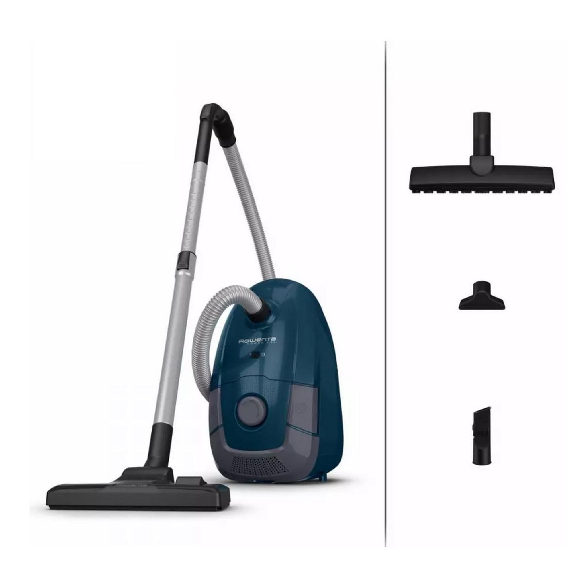 Voir la diapositive 2 : ROWENTA Aspirateur traineau 900w 76db bleu - ro3126ea
