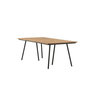 Voir la diapositive 5 : Paris Prix Table de Jardin en Bois  Chan  200cm Naturel