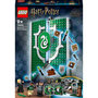 Voir la diapositive 1 : LEGO Harry Potter 76410 - Le blason de la maison Serpentard Jouet Château de Poudlard ou Décoration Murale à Collectionner avec Minifigurine de Draco Malfoy