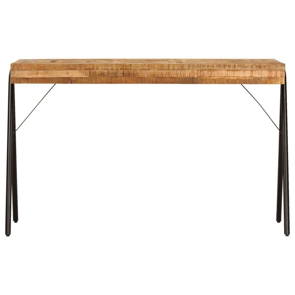 VIDAXL Table a ecrire Bois de manguier massif 118 x 50 x 75 cm