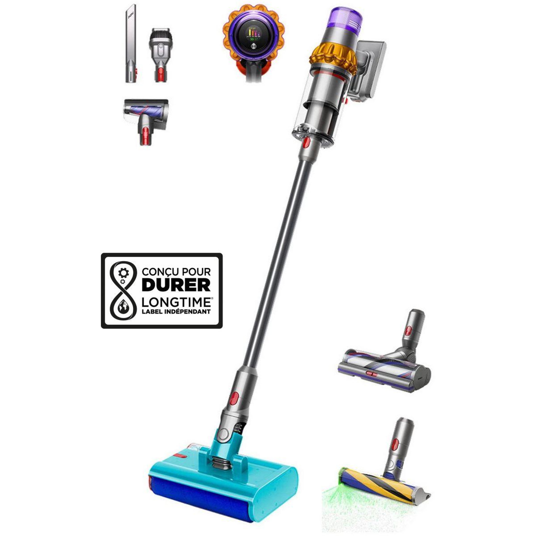 Dyson Aspirateur balai v15s detect submarine