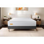 Voir la diapositive 1 : SEPTNUITS Matelas + sommier kit gris Memo Bio Mousse à mémoire de forme Maxi épaisseur Déhoussable