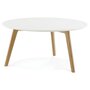 Paris Prix Table Basse Design  Rauma  90cm Blanc