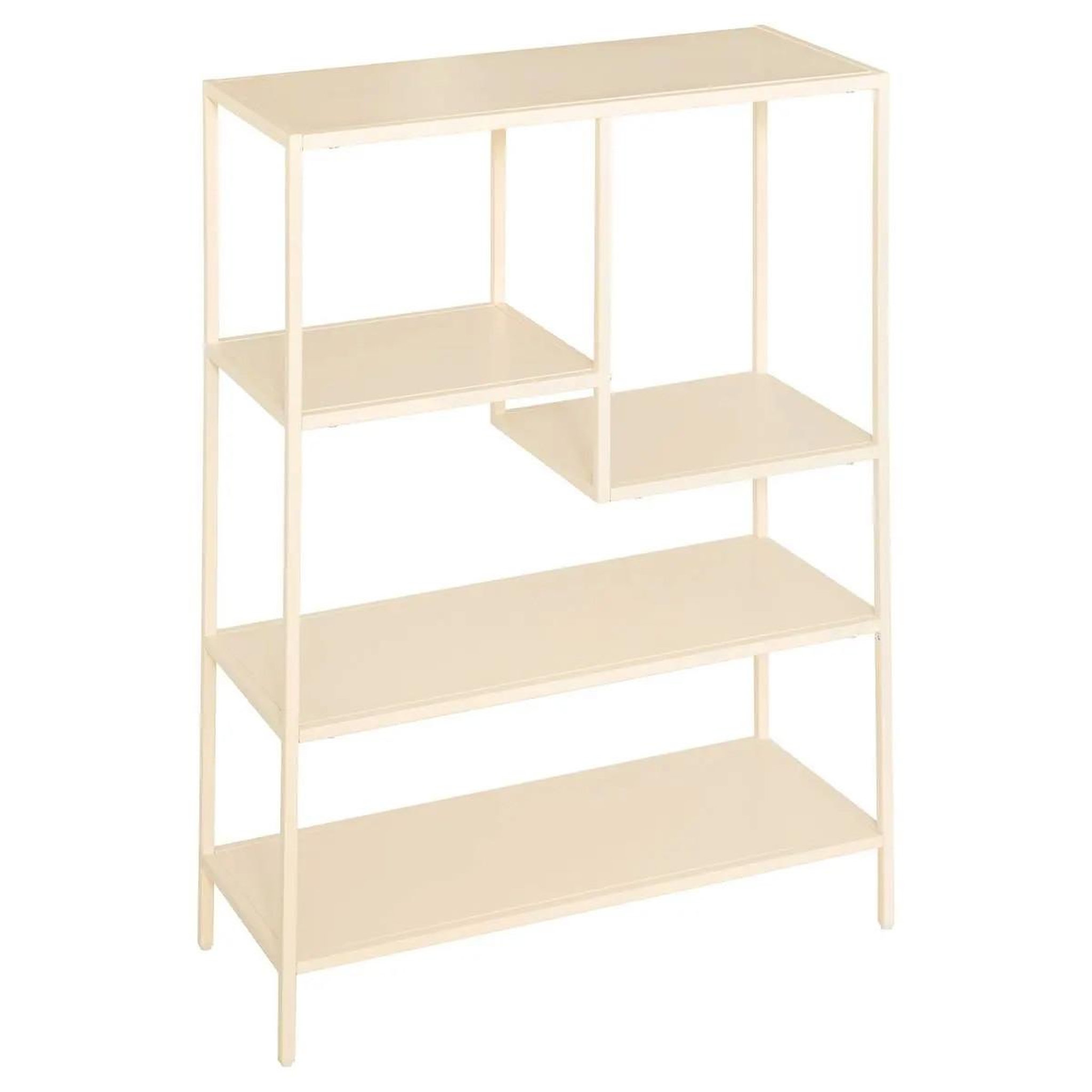 ATMOSPHERA Étagère bibliothèque 4 niveaux  gota  100cm beige