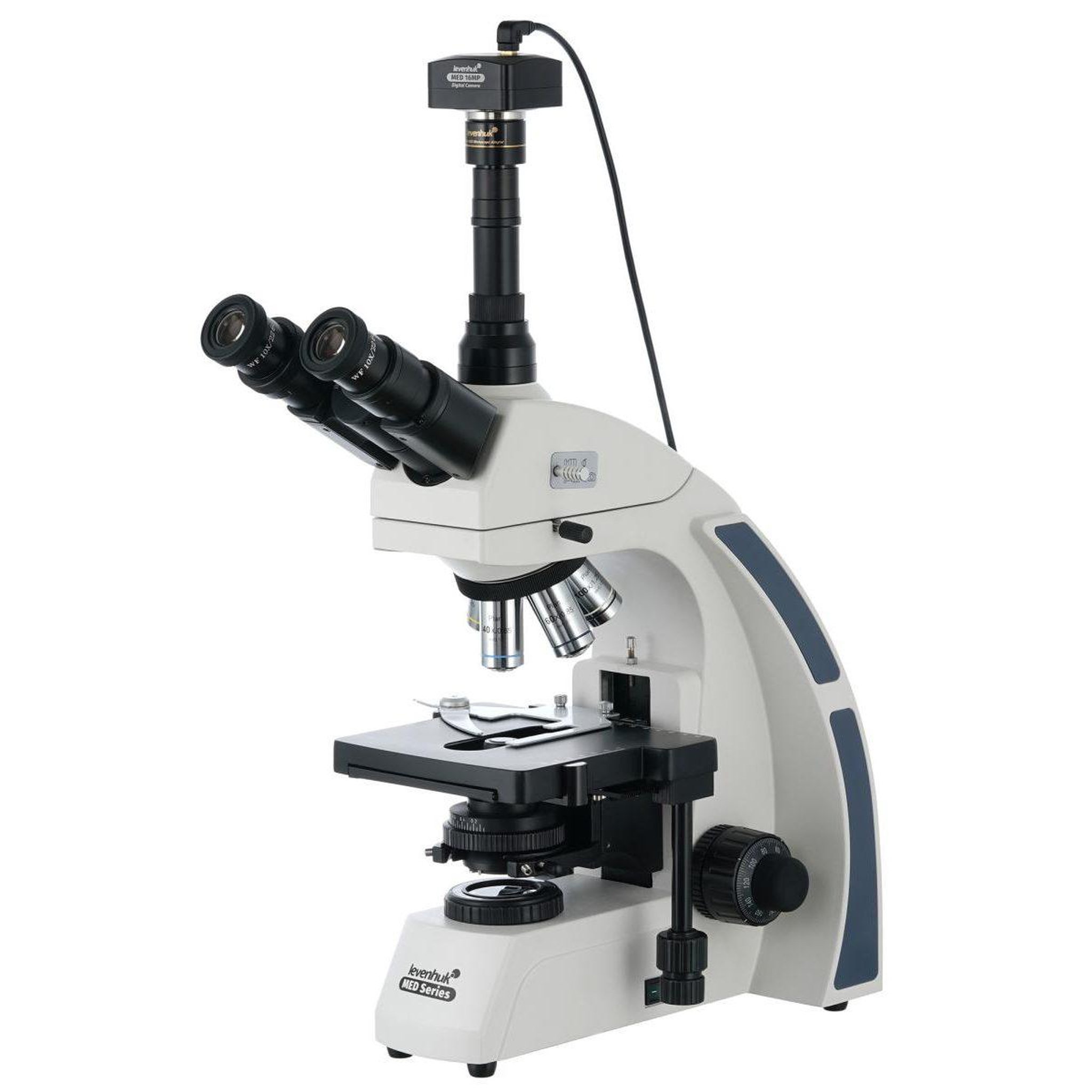 LEVENHUK Microscope trinoculaire numérique  med d40t