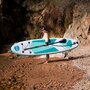 ROHE Stand Up Paddle gonflable INDIANA GREEN ROHE 10'6'' (320cm) 30'' (76cm) 6'' (15cm) avec Pompe, Pagaie, Leash et Sac de transport