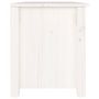 Voir la diapositive 4 : VIDAXL Banc a chaussures Blanc 70x38x45,5 cm Bois de pin massif