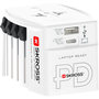 Voir la diapositive 1 : Skross Adaptateur de voyage 65W + Chargeur rapide + cable