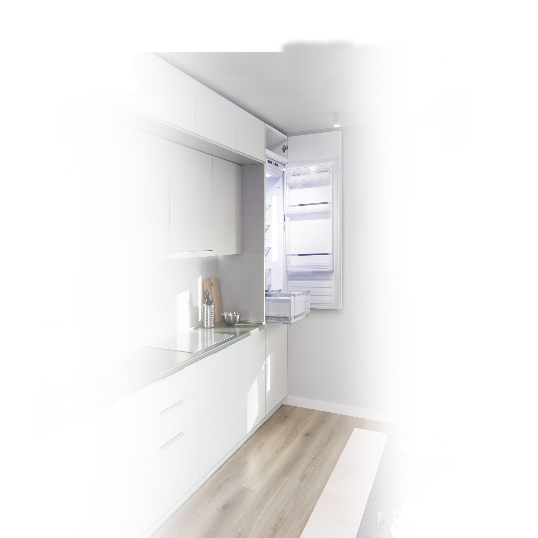 Voir la diapositive 5 : SCHNEIDER Réfrigérateur combiné 242L Blanc - SCRCI177SI-E
