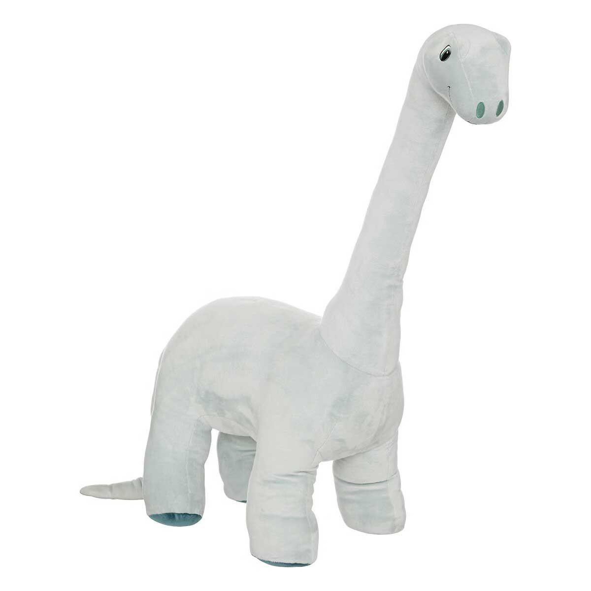 Voir la diapositive 1 : Atmosphera Kids Peluche enfant xl  dinosaure  90cm bleu clair