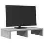 Voir la diapositive 3 : VIDAXL Support de moniteur gris béton 50x27x10 cm bois d ingénierie