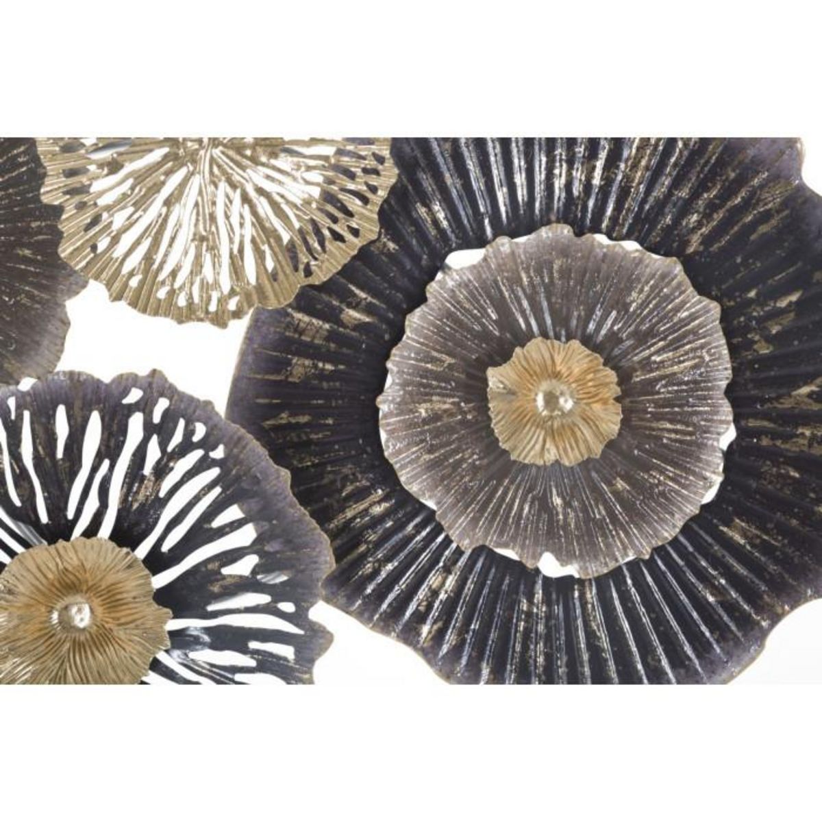 Paris Prix Décoration Murale en Métal  Browny  96cm Multicolore