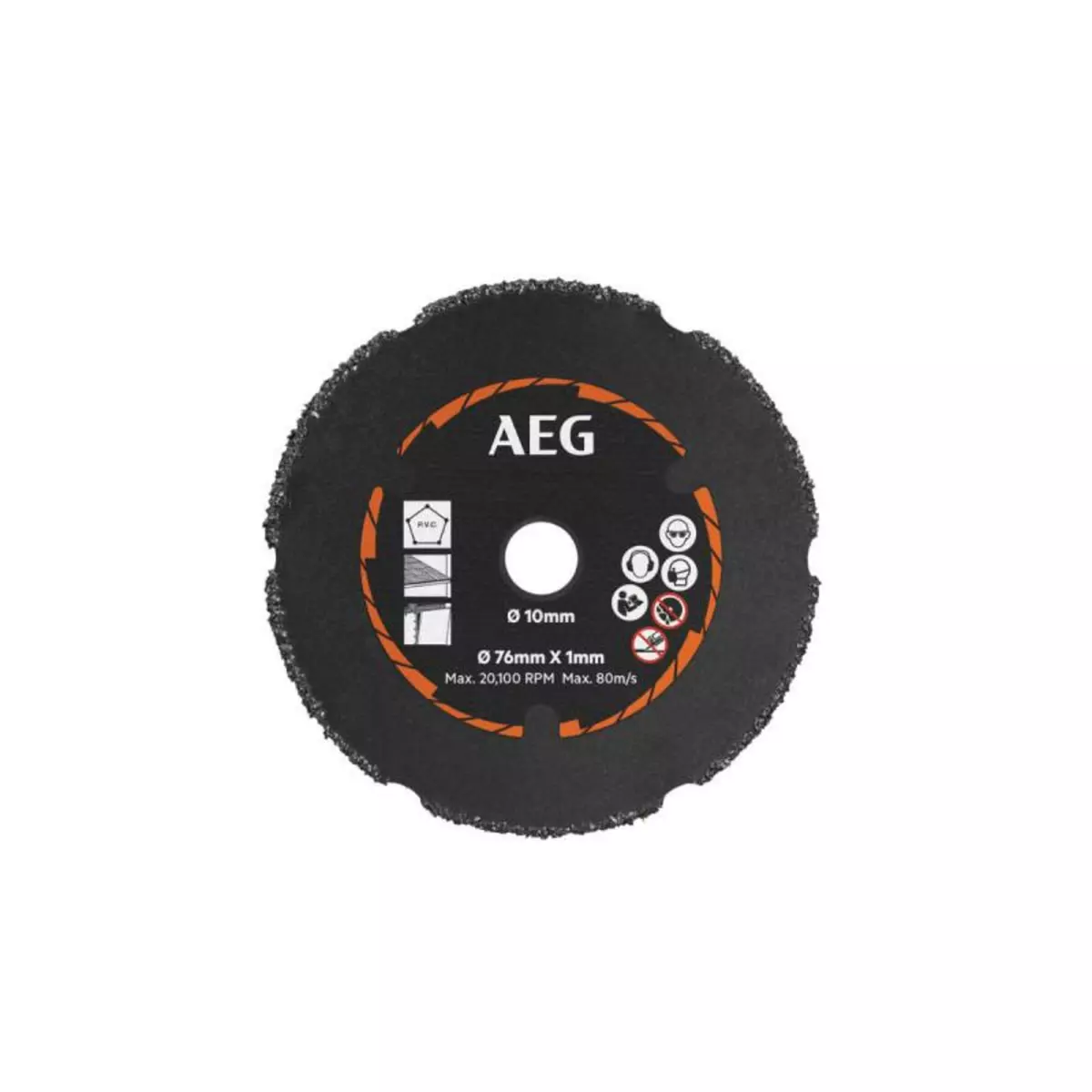 AEG Disque abrasif carbure - 76mm - AAKMMAC01