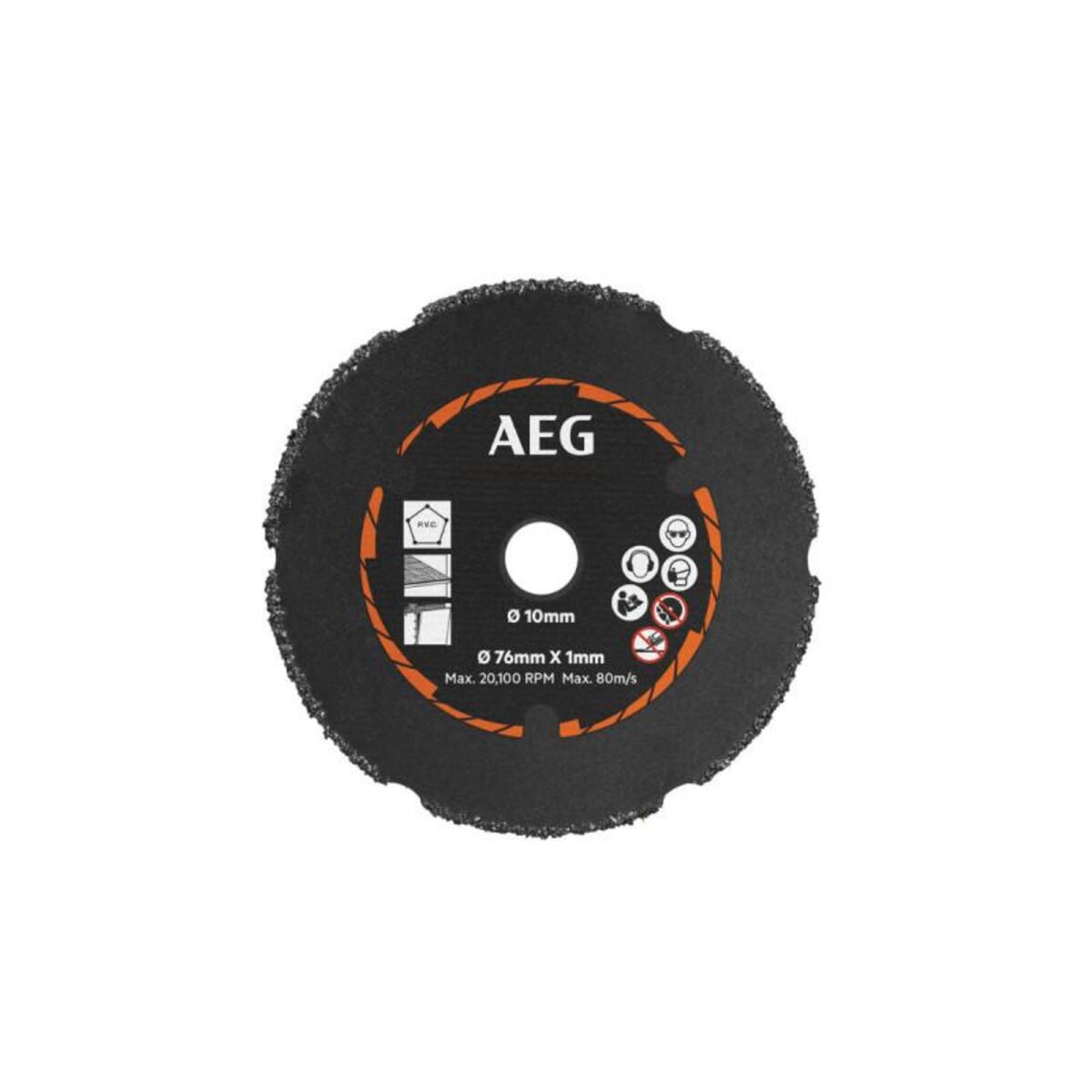 AEG Disque abrasif carbure - 76mm - AAKMMAC01 pas cher 
