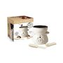 Voir la diapositive 2 : SCRAPCOOKING Appareil à fondue chocolat 25w blanc - 3895