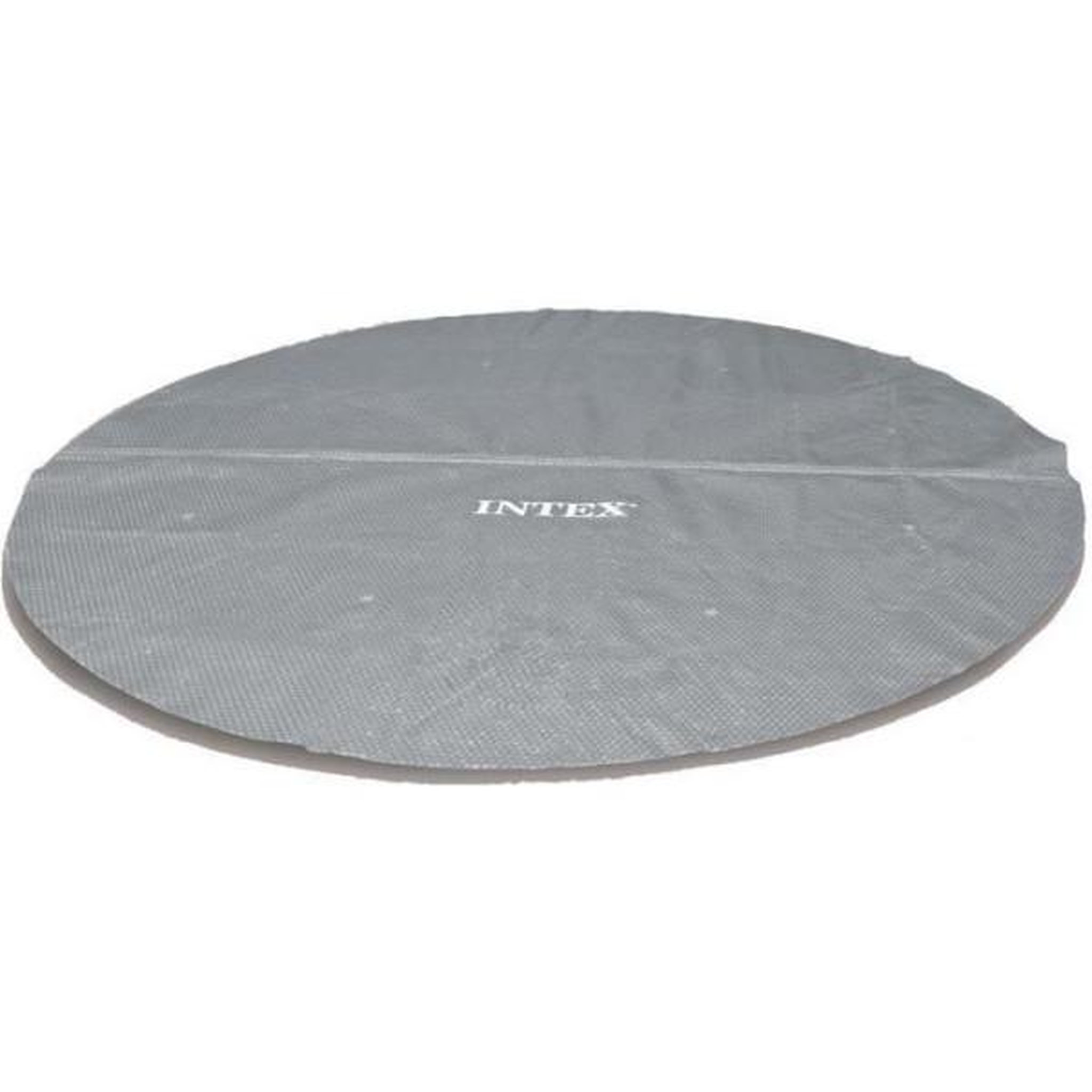 INTEX Bâche a bulles pour piscine INTEX - Diametre 4,20m - Renforcée pour une meilleure durabilité - Gris