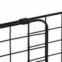 Voir la diapositive 6 : PAWHUT Barrière grille de séparation universelle voiture pour animaux longueur réglable dim. 91-152L x 30H cm kit complet installation inclus noir