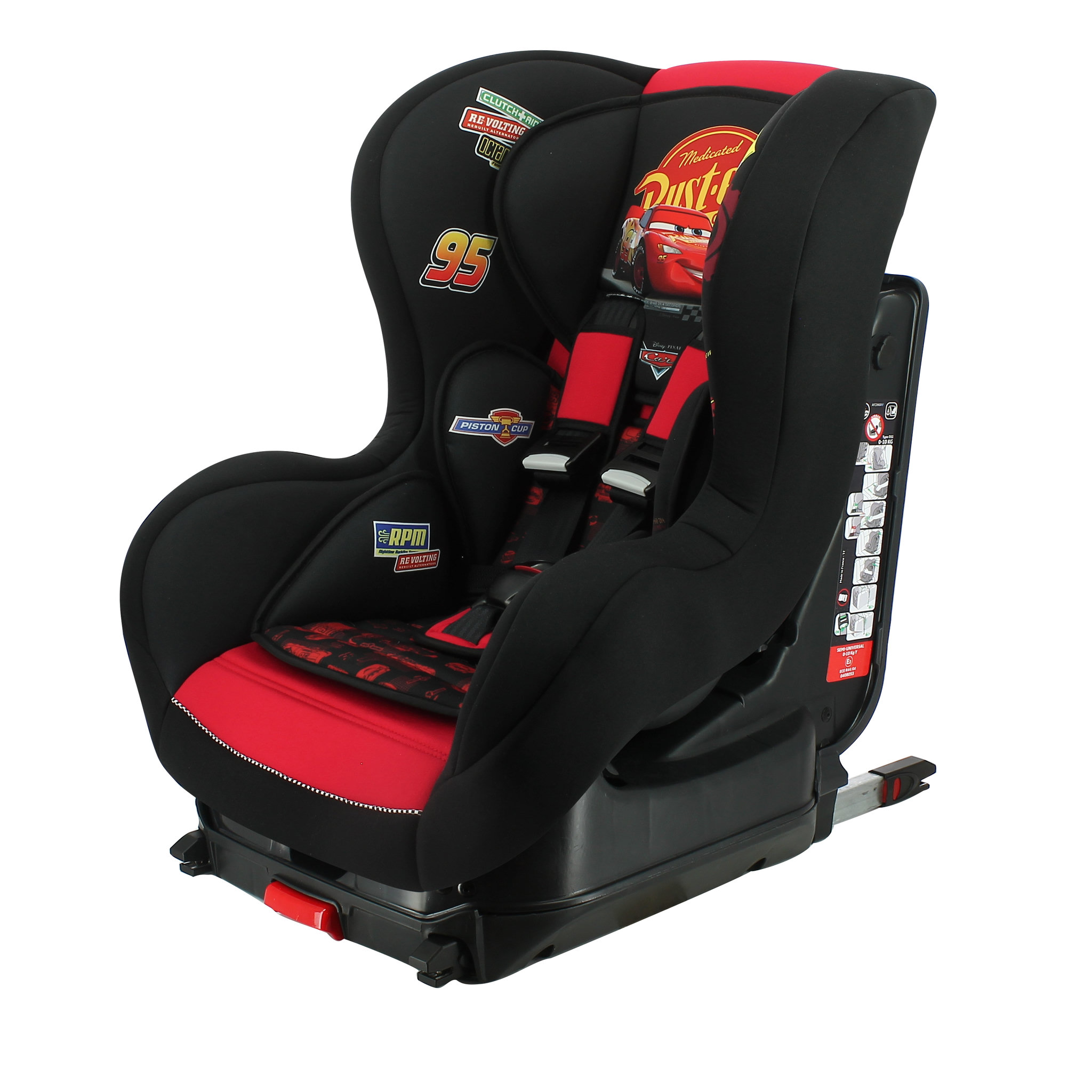 Voir la diapositive 2 : DISNEY Siège auto isofix groupe 0/1 Cosmo Disney Cars