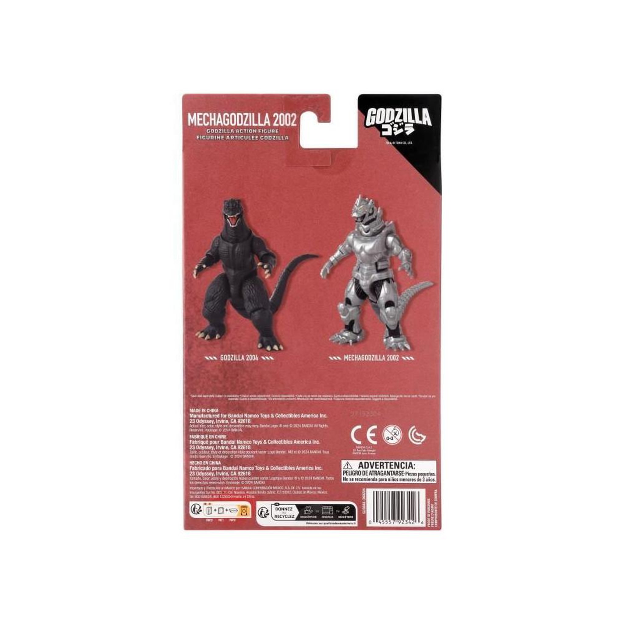 Voir la diapositive 4 : BANDAI Figurine - BANDAI - Godzilla - 92342 - Mecha Godzilla - 15 cm