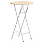 Voir la diapositive 2 : VIDAXL Pieds de table de bar pliables Argente 45x53x108 cm