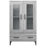 Voir la diapositive 5 : VIDAXL Buffet Sonoma gris 70x31x115 cm Bois d'ingenierie