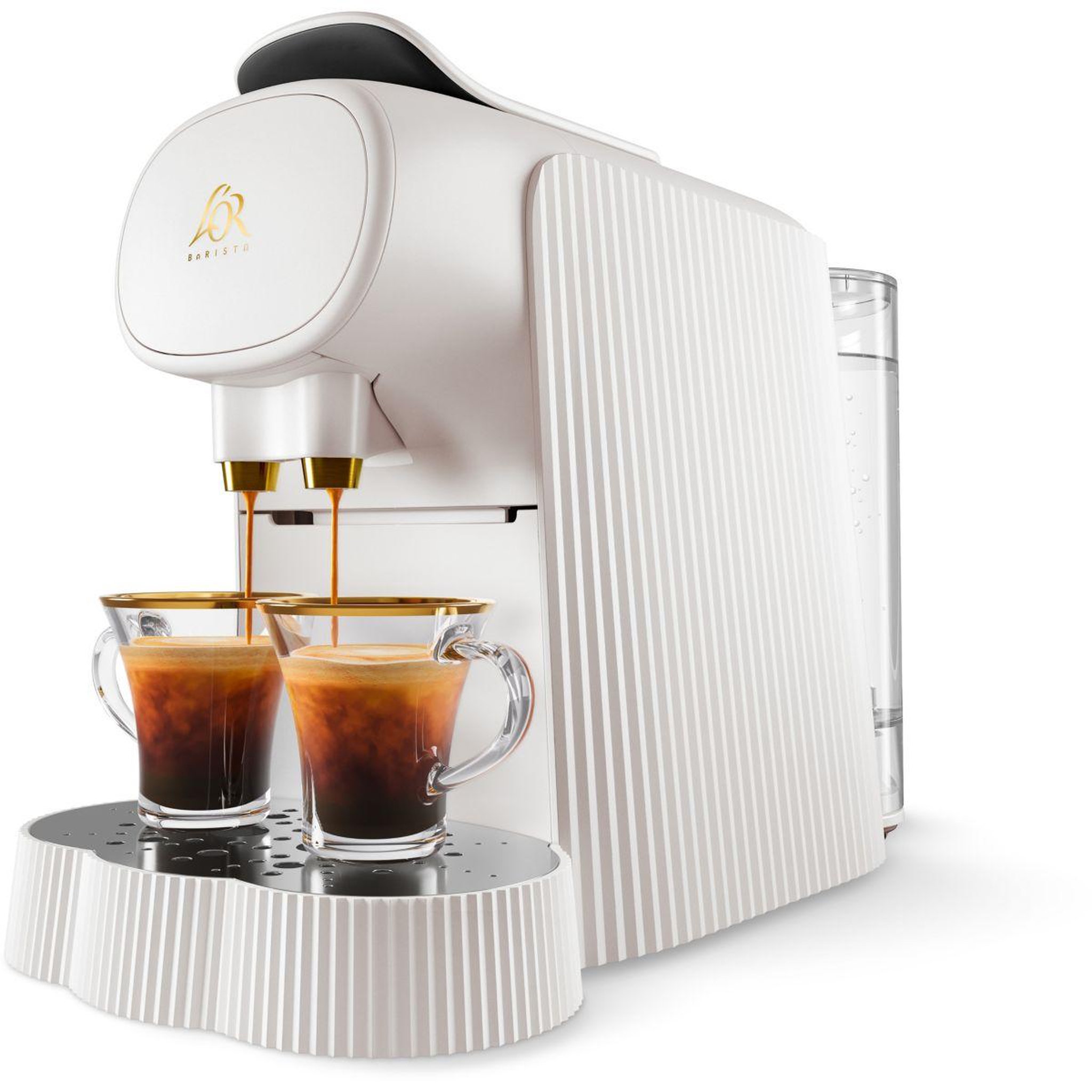 Voir la diapositive 4 : Philips Cafetière à dosette Sublime L'Or Barista par ALESSI