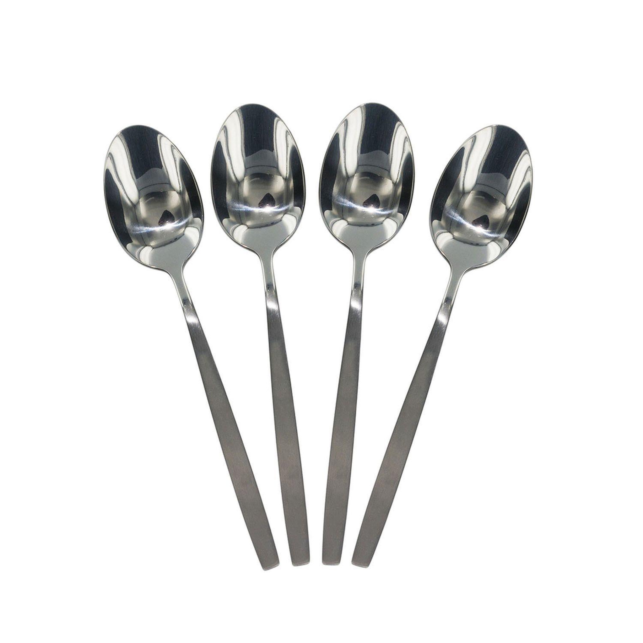 Voir la diapositive 3 : Saveur et dégustation Ménagère inox effet mat shiny Table Chic - 16 Pièces - Argent