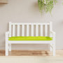 Voir la diapositive 3 : VIDAXL Coussin de banc de jardin vert brillant 120x50x7cm tissu oxford