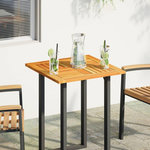 VIDAXL Dessus de table 60x60x2 cm carre bois massif d'acacia