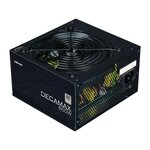 Zalman Alimentation PC - ZALMAN - DecaMax 600W - 80+ - Non modulaire - Ventilateur 120mm - Noir
