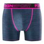 Voir la diapositive 6 : FREEGUN Lot de 4 boxers homme Dynamic Chiné MRK6