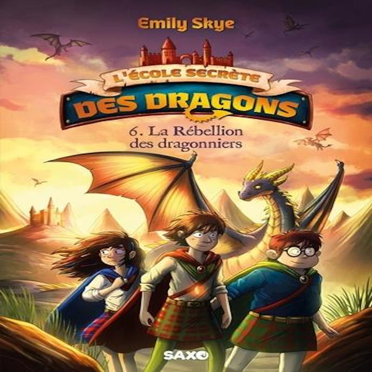 L'ECOLE SECRETE DES DRAGONS TOME 6 : LA REBELLION DES DRAGONNIERS, Skye Emily
