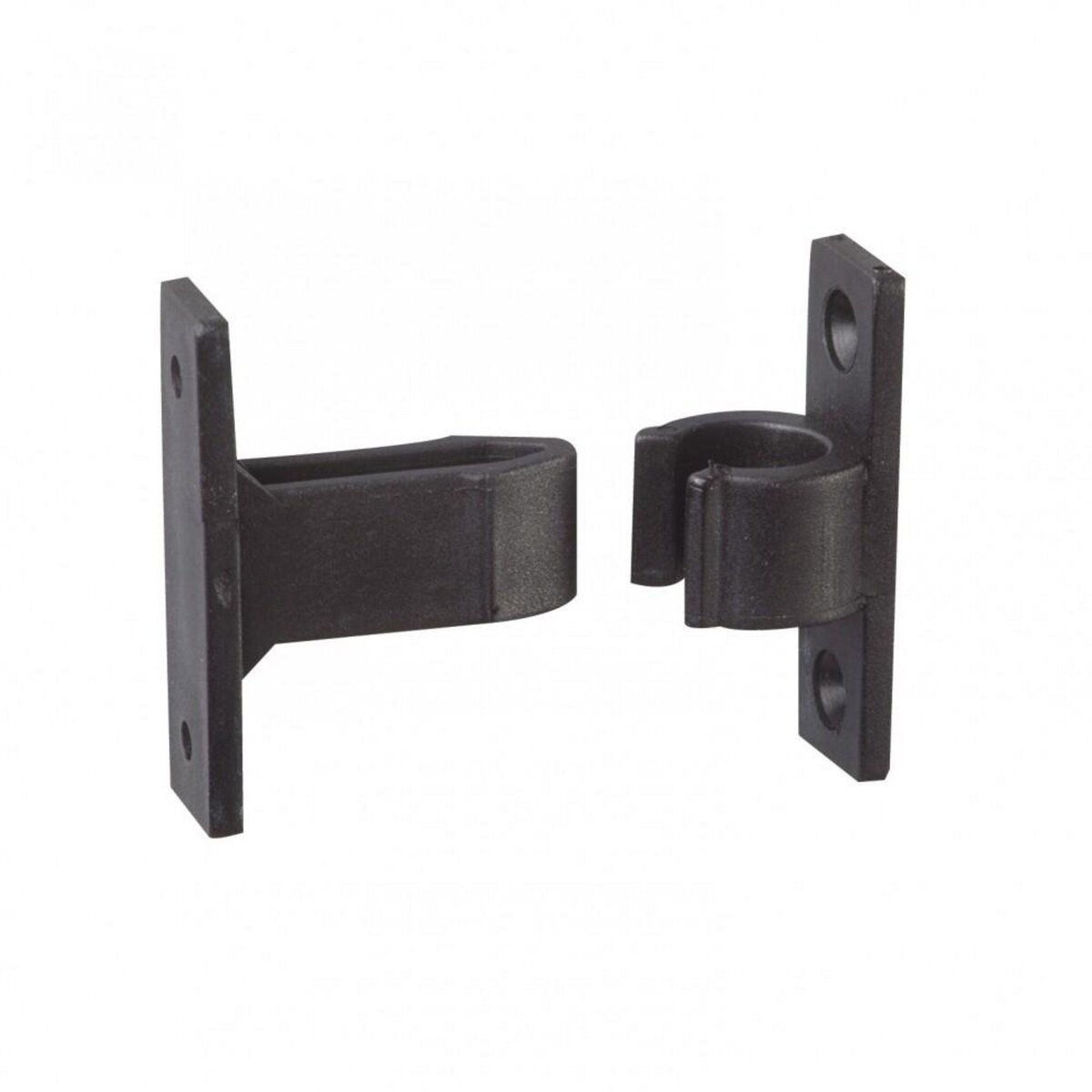 CENTRALE BRICO Arrêt à pince composite plastifié, H.50 x L.50 x P.20 mm