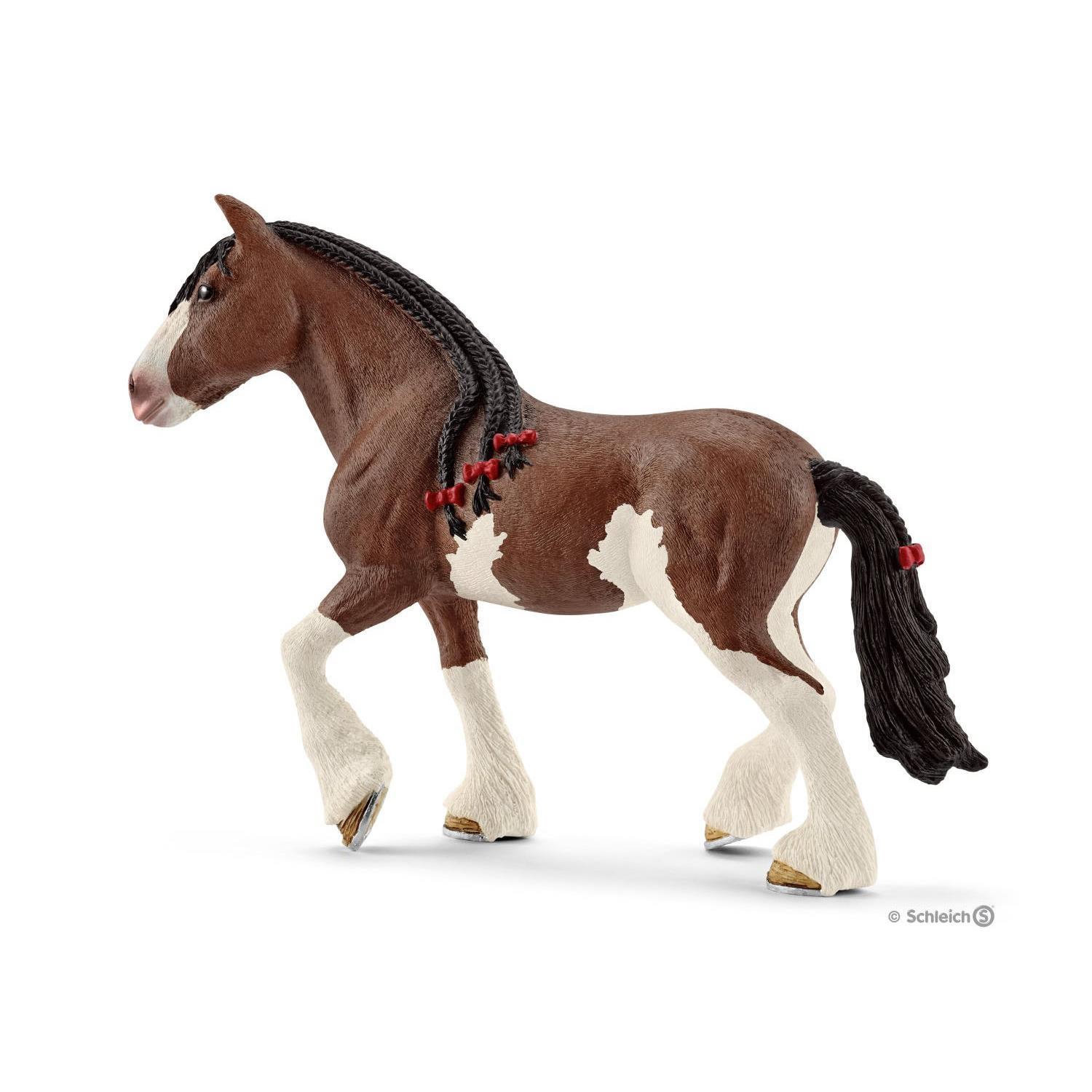 Schleich Farm World | Jument Clydesdale 13809 | 5 x 16 x 12 cm - vue 7
