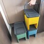 Voir la diapositive 3 : Kitchen move 3 poubelle tri sélectif vert bleu jaune 3x20l - bat-4xg3730