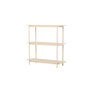 Voir la diapositive 3 : Paris Prix Étagère 3 Niveaux  Heim  120cm Naturel