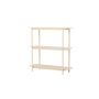 Voir la diapositive 3 : Paris Prix Étagère 3 Niveaux  Heim  120cm Naturel