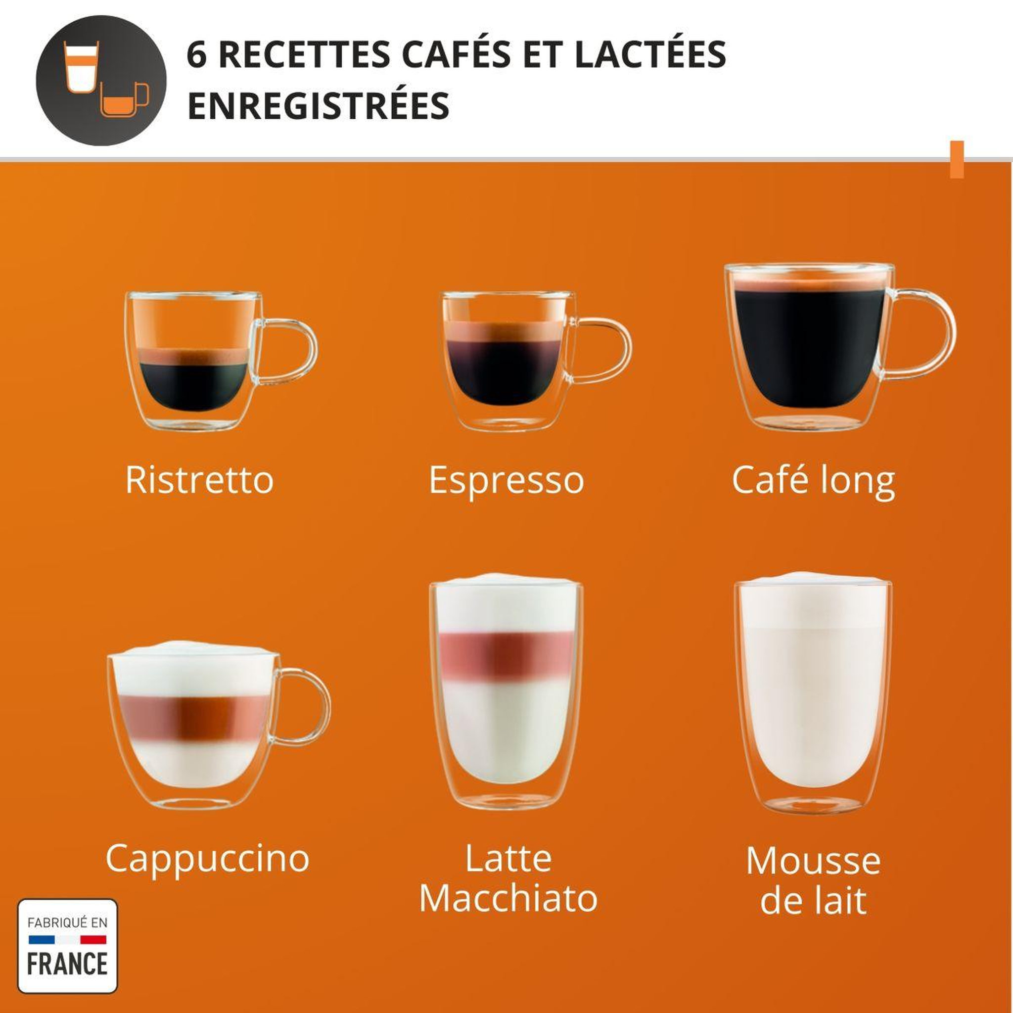 Voir la diapositive 4 : KRUPS Expresso broyeur sensation lait ea912hf1