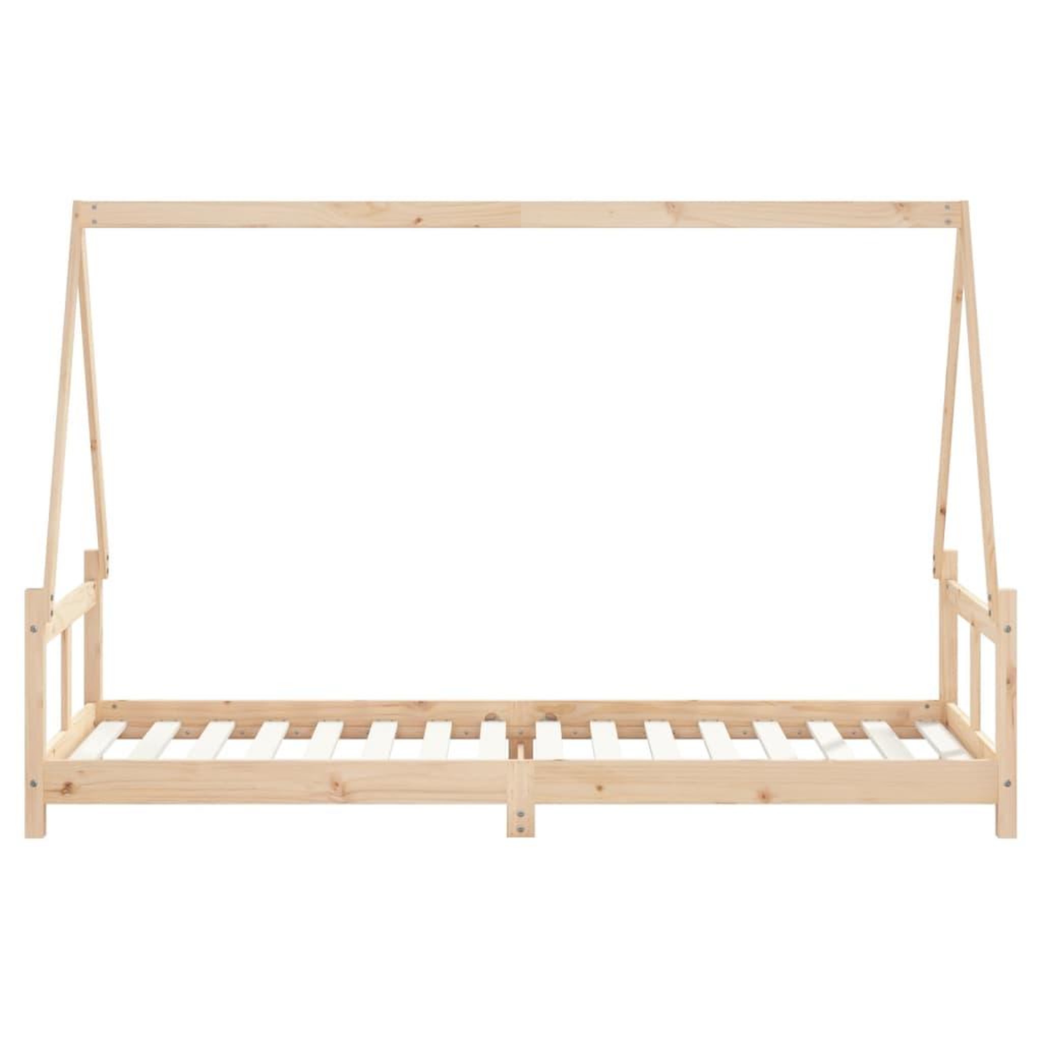 Voir la diapositive 5 : VIDAXL Cadre de lit pour enfants 80x200 cm bois de pin massif