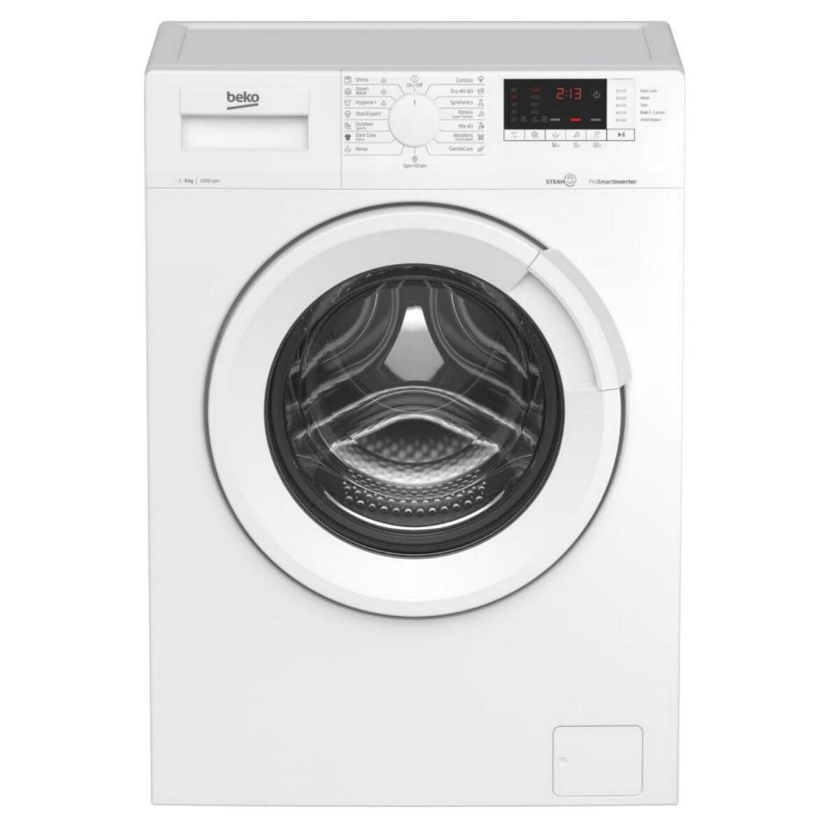 Beko Lave-linge frontal 8kg 1400 tours/min - WUE8726XST