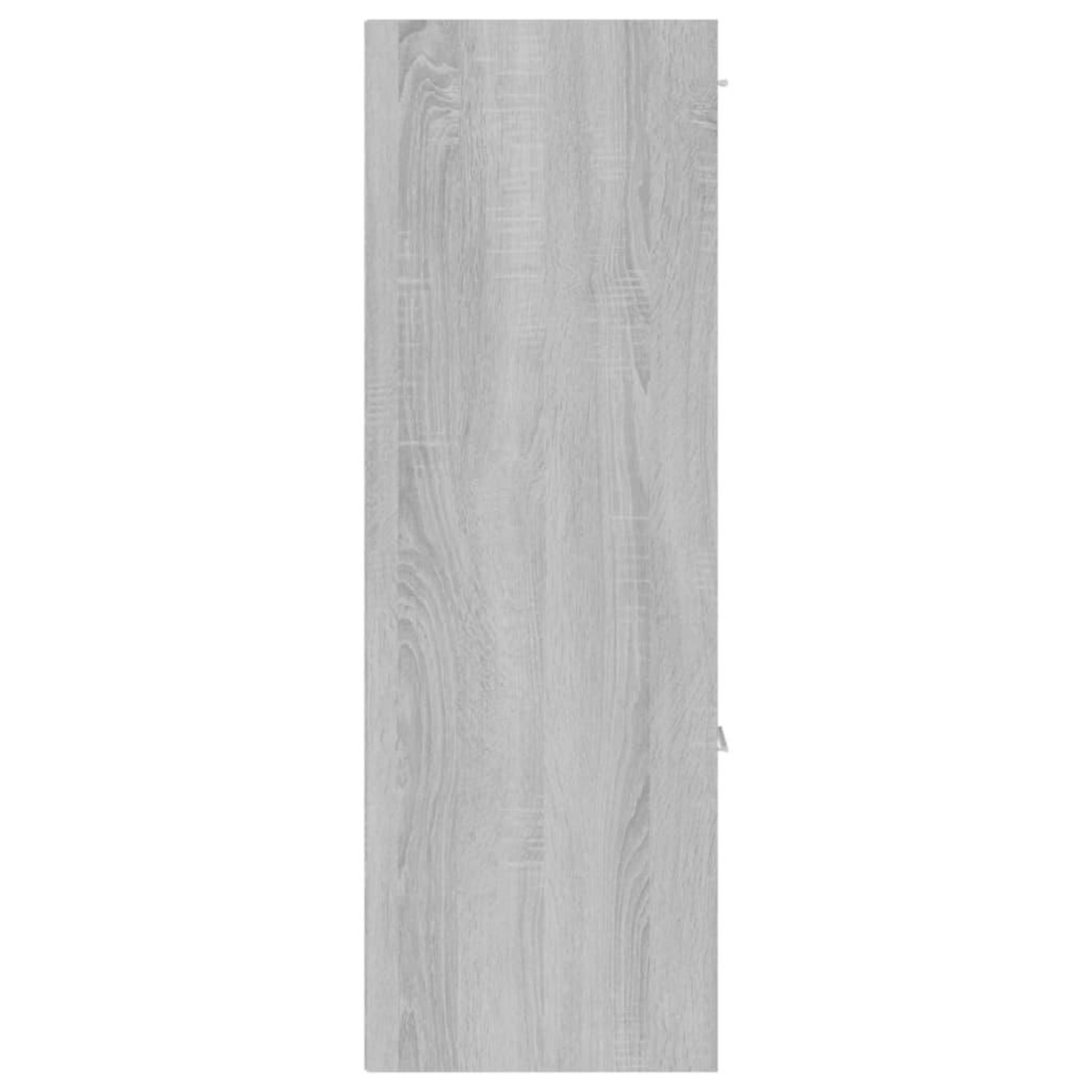 Voir la diapositive 4 : VIDAXL Armoire de rangement Sonoma gris 60x29,5x90 cm