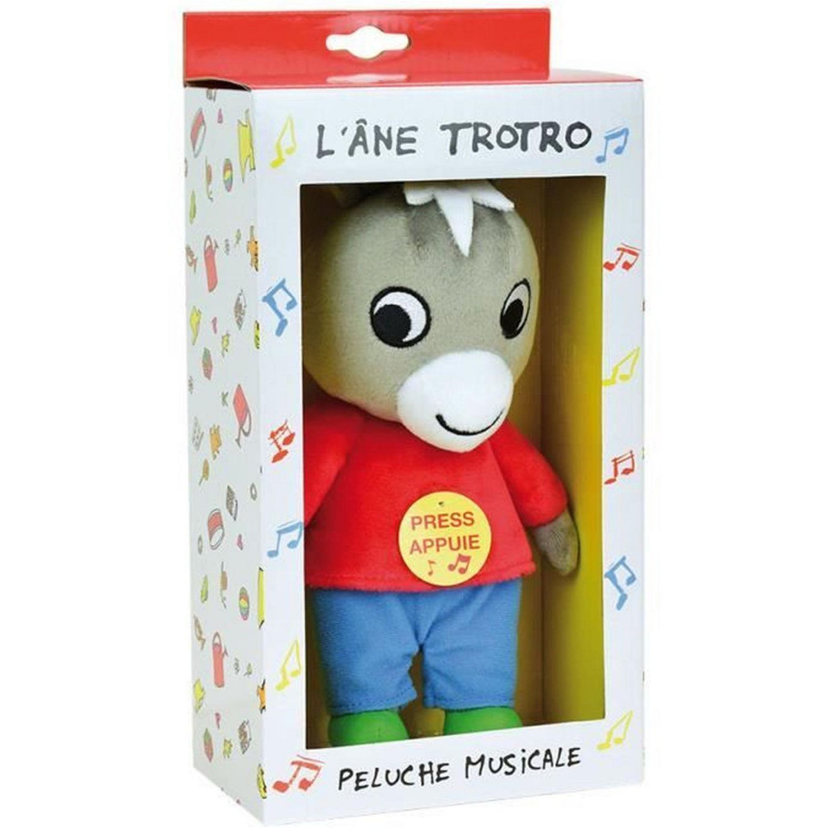 Cijep Peluche musicale Trotro 28 cm