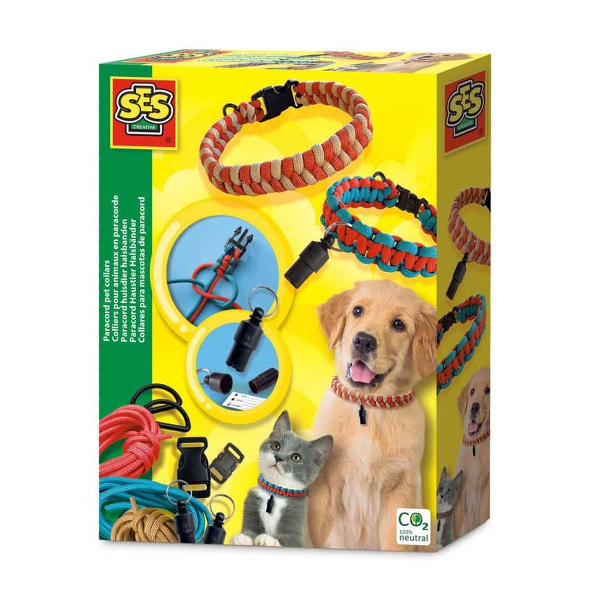 Voir la diapositive 1 : SES SES - Make SES Paracord Pet Collars 14784