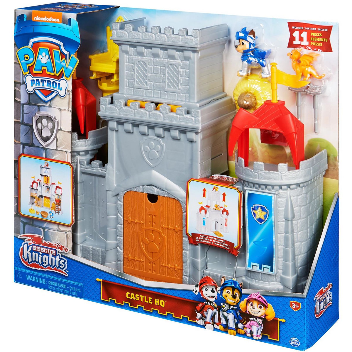 SPIN MASTER Château Rescue Knights La Pat' Patrouille